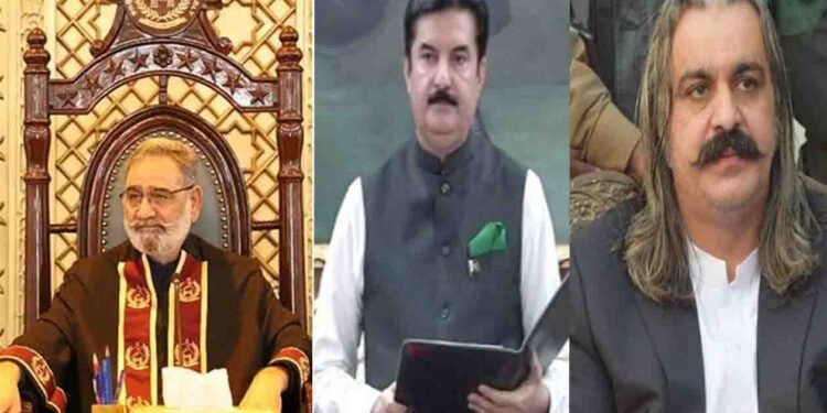 وزیراعلیٰ خیبرپختونخوا گورنر ہاؤس میں حلف برداری کو عدالت میں چیلنج کریں گے