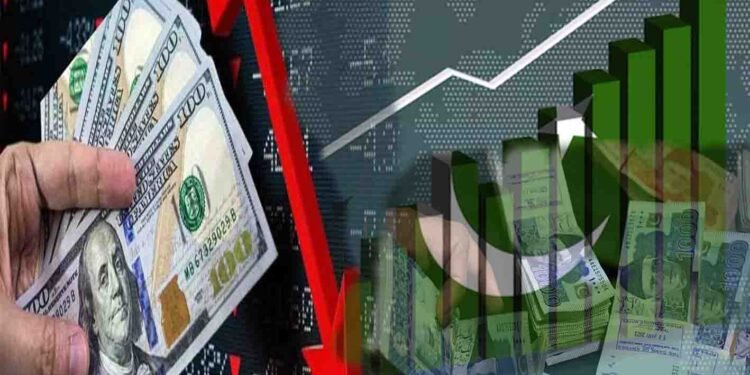 زرمبادلہ مارکیٹ میں ڈالر کے مقابلے میں مستحکم ہوتا ہوا پاکستانی روپیہ