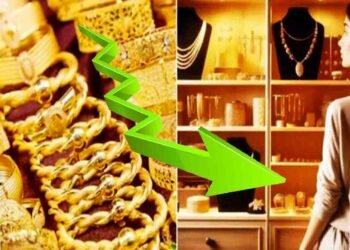سونے کی فی تولہ قیمت میں 5900 روپے کی کمی، نئی قیمت 3 لاکھ 59 ہزار روپے