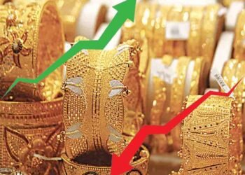 پاکستان میں فی تولہ سونا 2000 روپے سستا، بین الاقوامی مارکیٹ میں اضافہ