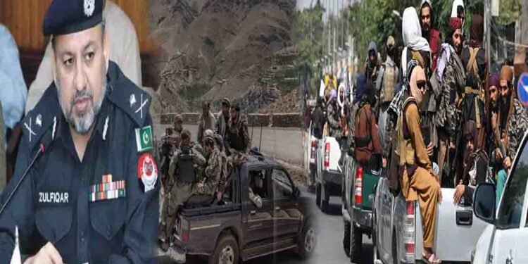 آئی جی خیبرپختونخوا ذوالفقار حمید طالبان سرگرمیوں پر بریفنگ