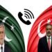 اسحاق ڈار ترک ہم منصب سے غزہ پر اسرائیلی حملوں پر بات چیت کرتے ہوئے