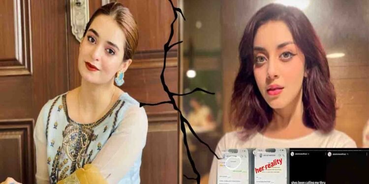 علیزے شاہ انسٹاگرام پر منسا ملک پر جان سے مارنے کی دھمکیوں کا الزام عائد کرتے ہوئے