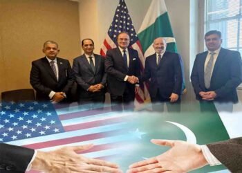 پاکستان اور امریکا کے درمیان تجارتی معاہدے پر دستخط کی تقریب