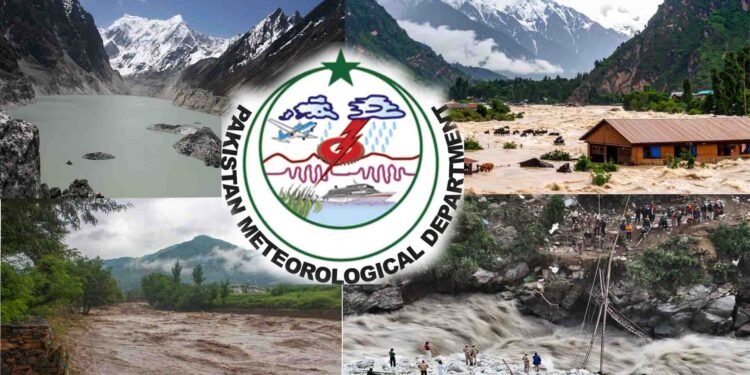 محکمہ موسمیات کی جانب سے تیز بارش، اربن فلڈنگ اور لینڈ سلائیڈنگ کی وارننگ