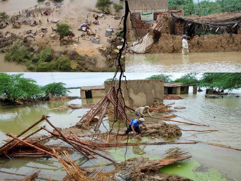 اوکاڑہ میں موسلادھار بارش کے بعد سڑکیں مکمل زیر آب، شہری شدید مشکلات کا شکار