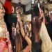 اداکارہ روچی گجر فلم پروڈیوسر کو چپل مار رہی ہیں