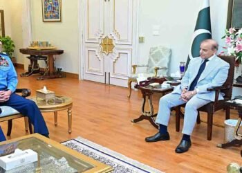 وزیراعظم سے ایئرچیف مارشل ظہیر احمد بابر سدھو کی ملاقات
