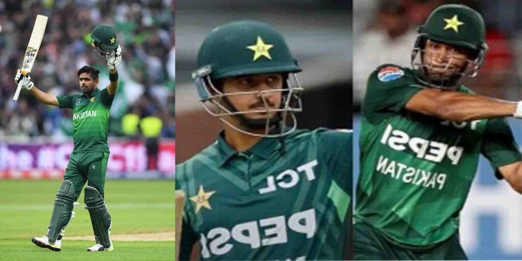 پاک ویسٹ انڈیز دوسرا ون ڈے  پاکستان بیٹنگ لائن