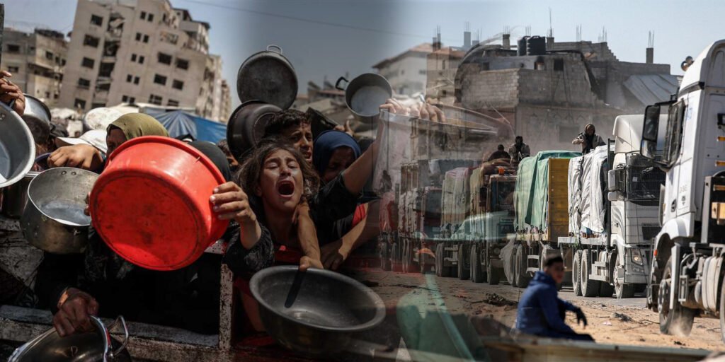 اسرائیل کی جانب سے غزہ میں امداد پر پابندی کے باعث سنگین انسانی بحران۔ پاکستان کی جانب سے امدادی سامان روانہ