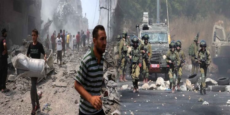 غزہ پر اسرائیلی فورسز کے حملے جاری اور شہید ہونے والے فلسطینیوں کے ورثا