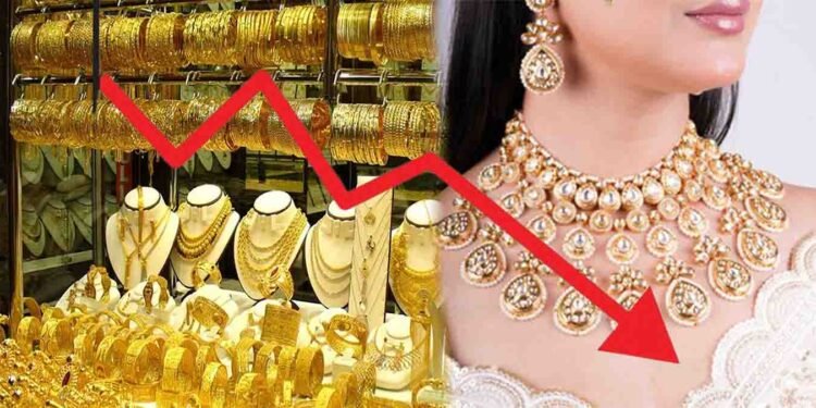 پاکستان میں سونے کی قیمت میں کمی – فی تولہ 6200 روپے سستا