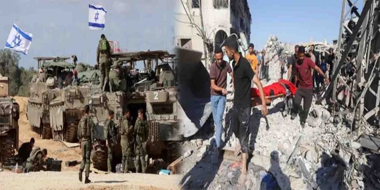 اسرائیلی بمباری سے مزید 50 فلسطینی شہید، بھوک سے مرنے والوں کی تعداد 317