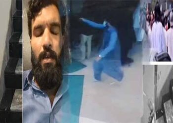 سینئر وکیل خواجہ شمس الاسلام کی نماز جمعہ کے بعد فائرنگ سے ہلاکت کا منظر