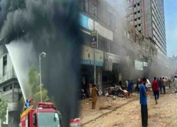 کراچی میں پٹاخوں کے گودام میں دھماک سے 5 افراد جاں بحق