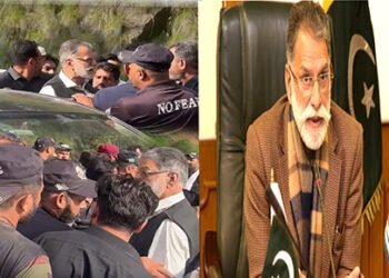 سردار عبدالقیوم نیازی کی سماہنی میں گرفتاری کے مناظر