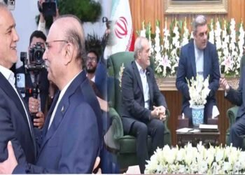 ایرانی صدر مسعود پزیشکیان کی صدر زرداری سے ملاقات، ایوانِ صدر اسلام آباد