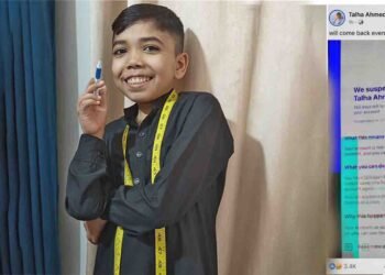 طلحہ احمد انسٹاگرام اکاؤنٹ بحال