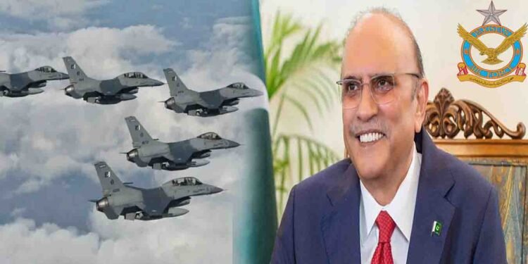 یوم فضائیہ پر صدر زرداری کا پاک فضائیہ کو خراج تحسین