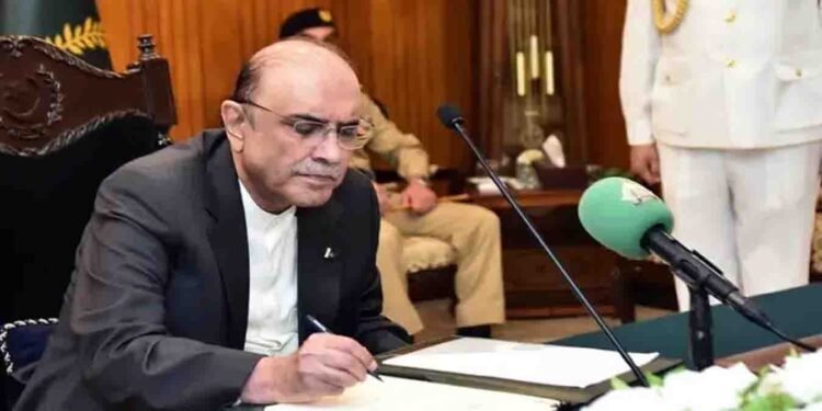 صدر نے اینٹی ڈمپنگ ڈیوٹیز ترمیمی بل 2025 کی منظوری دی