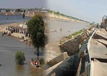 ملتان سیلاب کے باعث گیس پائپ لائن متاثر اور ایم 5 موٹر وے بند