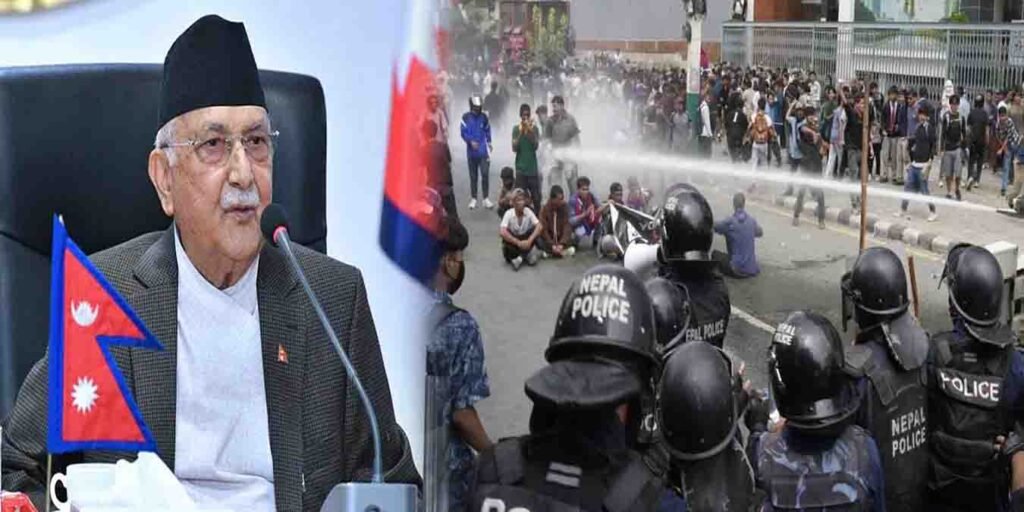 پرتشدد احتجاج کے بعد نیپالی وزیراعظم استعفیٰ