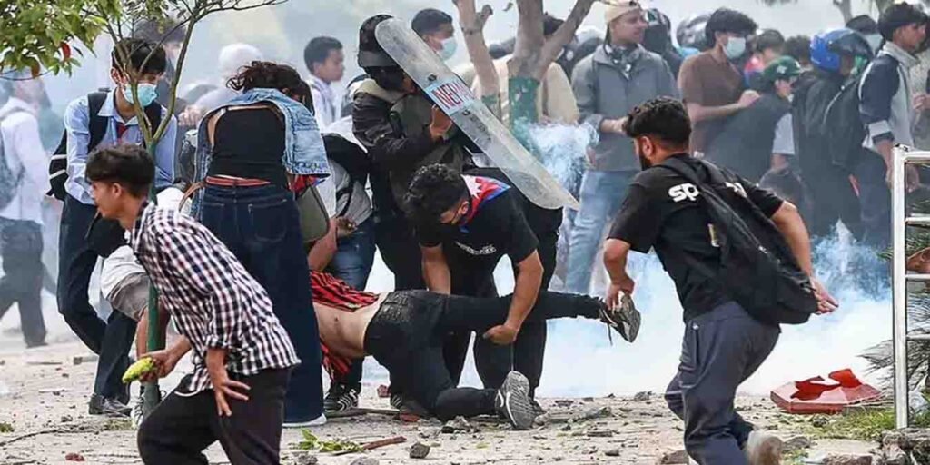 نیپال سوشل میڈیا پابندی احتجاج