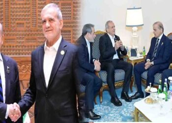 وزیراعظم شہباز شریف اور ایرانی صدر کی ملاقات، امت مسلمہ کا اتحاد