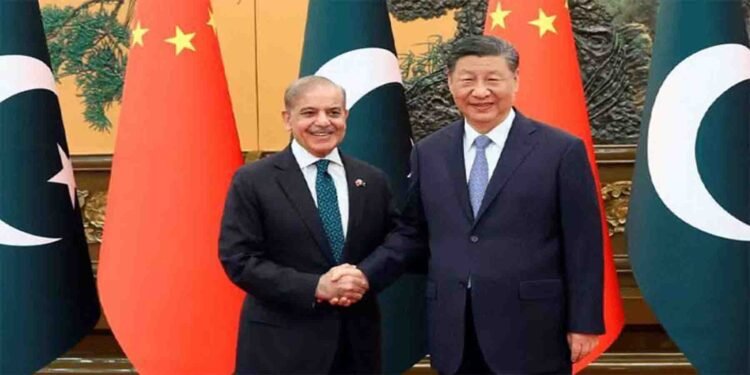 وزیراعظم شہباز شریف کی چینی صدر سے ملاقات