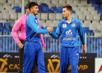 افغانستان بمقابلہ یو اے ای شارجہ ٹی ٹوئنٹی سیریز میں افغانستان کی 4 رنز سے جیت