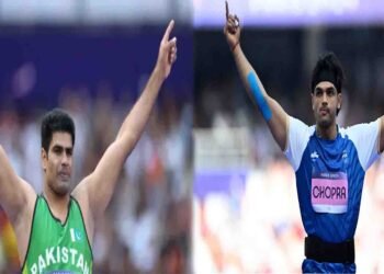 ارشد ندیم اور نیرج چوپڑا ورلڈ ایتھلیٹکس چیمپئن شپ میں مدمقابل