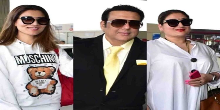 گووندا کی اہلیہ سنیتا آہوجا کا بیان