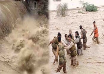 جلالپور پیروالا میں سیلاب، بند ٹوٹنے سے بستیاں زیر آب