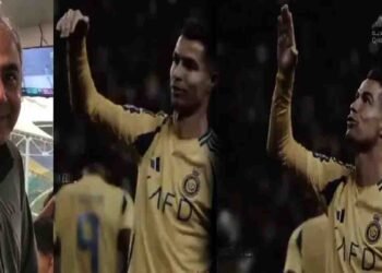 کرسٹیانو رونالڈو رافیل گرنے پر بھارت کا مذاق اڑاتے ہوئے ویڈیو میں نظر آ رہے ہیں