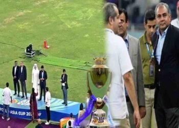 ایشیا کپ فائنل میں بھارتی ٹیم کیخلاف کارروائی کا مطالبہ