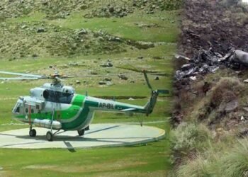 پاک فوج کا ایم آئی 17 ہیلی کاپٹر گر کر تباہ،پائلٹس اورعملےسمیت5اہلکارشہید