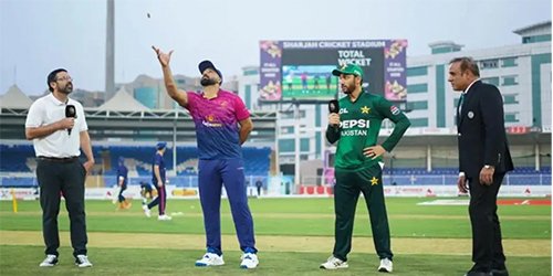 پاکستان بمقابلہ یو اے ای میچ ٹاس