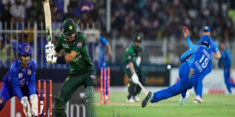 پاکستان بمقابلہ افغانستان: ٹی ٹوئنٹی سیریز فائنل میں پاکستان نے 142 رنز کا ہدف دیا