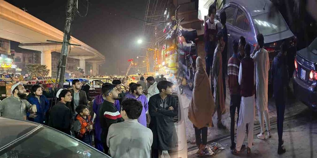 پاکستان میں زلزلے کے جھٹکے، شہری خوفزدہ