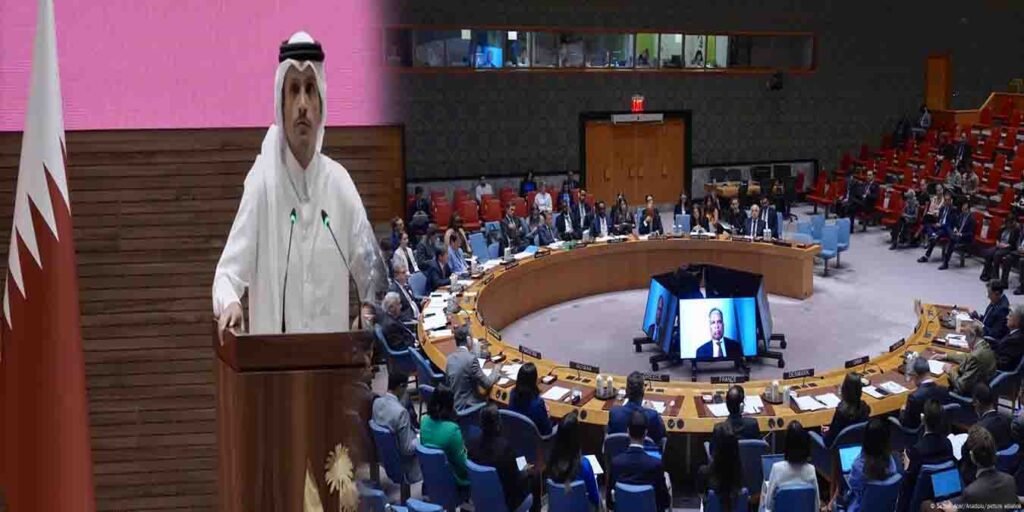 سلامتی کونسل میں قطری وزیراعظم کا خطاب
