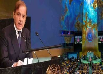 وزیراعظم شہباز شریف اقوام متحدہ جنرل اسمبلی خطاب 2025 میں شرکت کرتے ہوئے