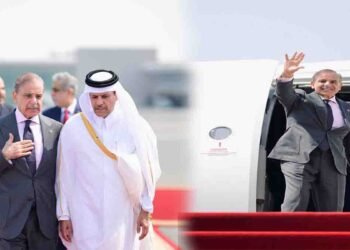 وزیراعظم شہباز شریف قطر دورہ عرب اسلامی سربراہی کانفرنس میں شرکت