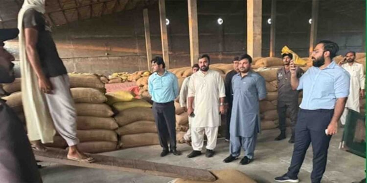 شیخوپورہ میں کھاد بنانے والی فیکٹری کے گودام پر چھاپہ، 20 ہزار بوریاں گندم برآمد