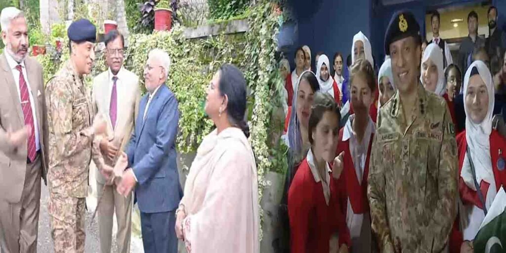 ڈی جی آئی ایس پی آر کا مری کے تعلیمی اداروں کا دورہ اور طلبہ سے ملاقات