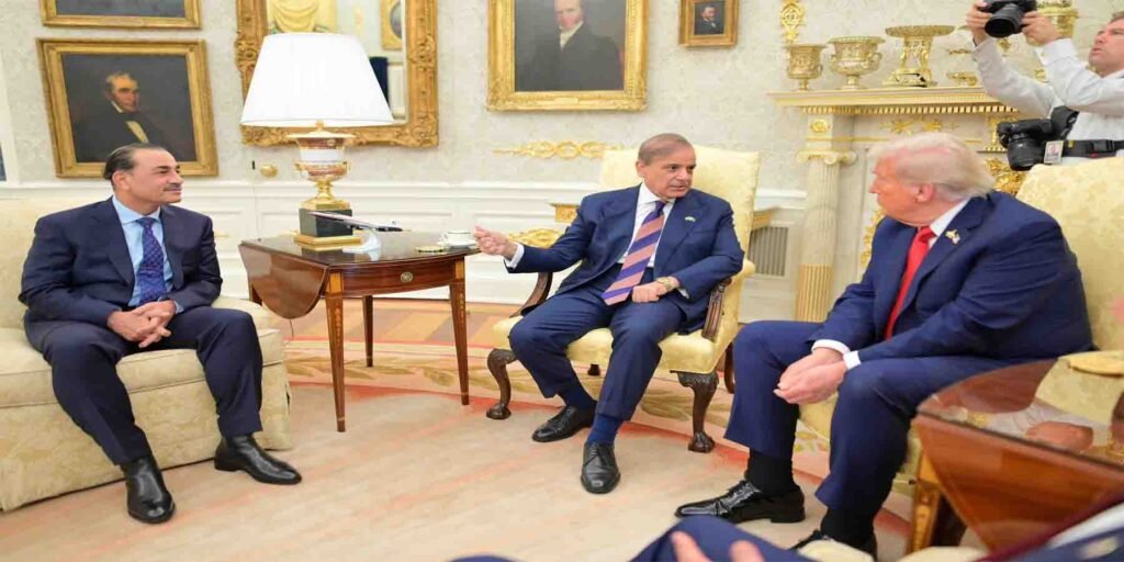 وزیراعظم شہباز شریف اور صدر ٹرمپ کی وائٹ ہاؤس میں ملاقات – پاکستان امریکہ تعلقات میں نیا باب