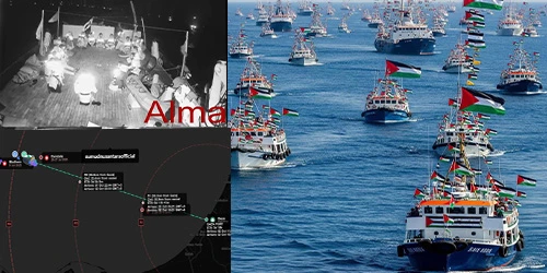 اسرائیل کا گلوبل صمود فلوٹیلا پر حملہ