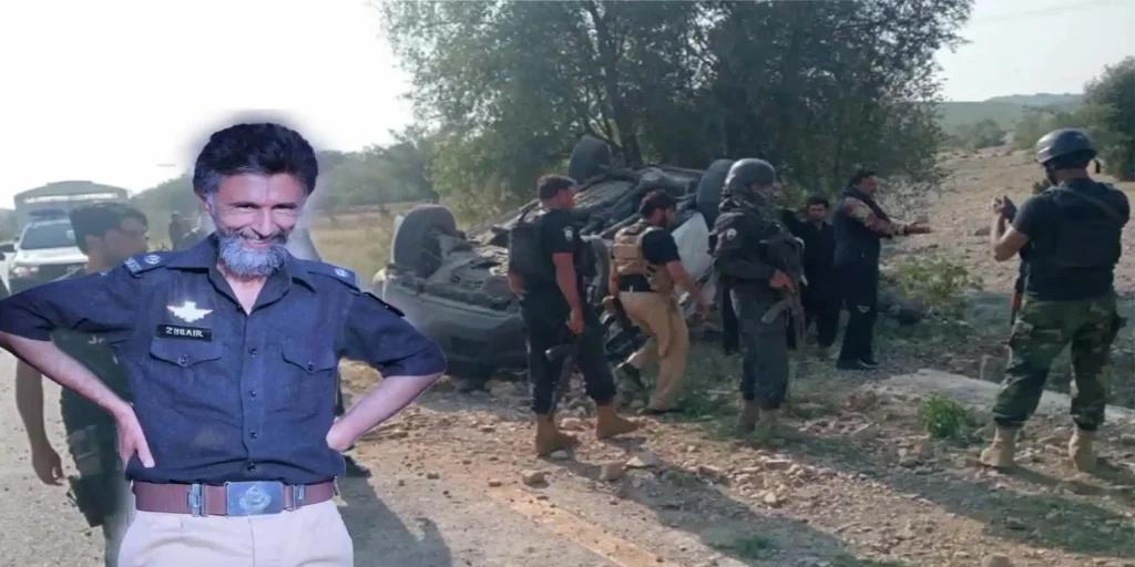 ہنگو پولیس چیک پوسٹ پر بم دھماکہ میں ایس پی اسد زبیر اور پولیس اہلکار شہید