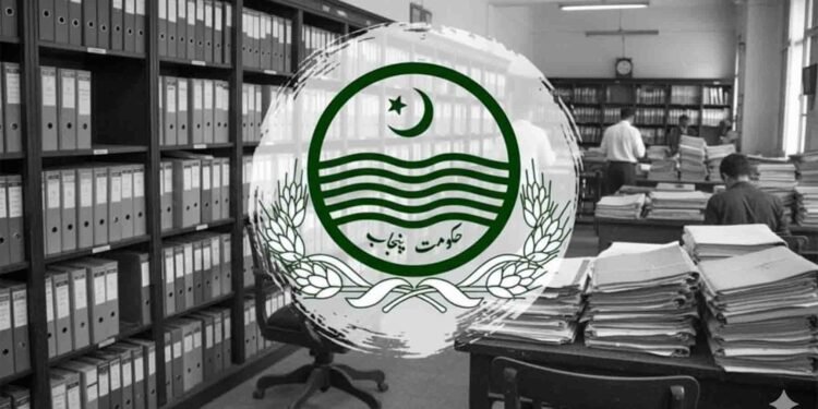 پنجاب حکومت ڈیجیٹل فائل سسٹم