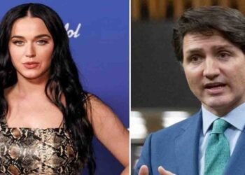 جسٹن ٹروڈو اور کیٹی پیری سانتا باربرا کے ساحل پر ایک ساتھ