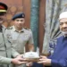فیلڈ مارشل عاصم منیر کا دورہ مصر , مصری قیادت سے ملاقات کرتے ہوئے